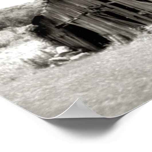 Old Barn Poster (Hoek)