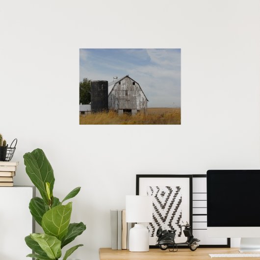 Old Barn poster (Thuiskantoor)