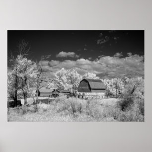 Old Barn Poster