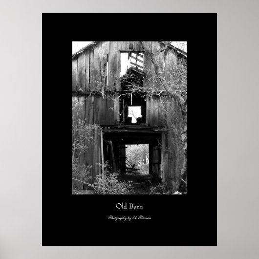 Old Barn Poster (Voorkant)