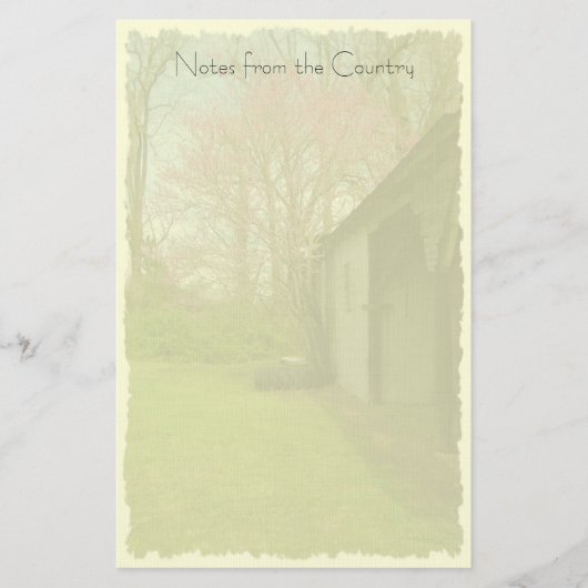Old Barn Stationery Briefpapier (Voorkant)