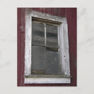 Old Barn Window Briefkaart