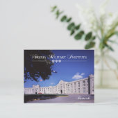 Old Barracks, Virginia Army (VMI) Briefkaart (Staand voorkant)