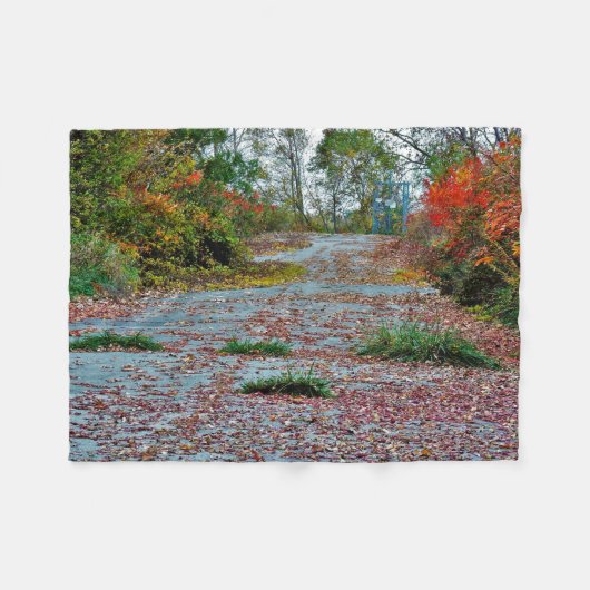 Old Bay Bridge Fleece Deken (Voorkant (Horizontaal))