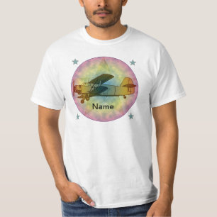 Old Beauty Vliegtuig T-shirt