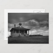 Old Bergen Schoolhouse Briefkaart (Voorkant / Achterkant)