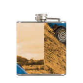 Old Blue Plymouth Barracuda Heupfles (Achterkant)