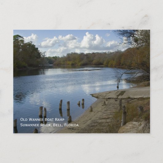 Old Boat Dock Briefkaart (Voorkant)