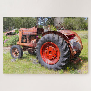 Old boerderij tractor, Australië Legpuzzel