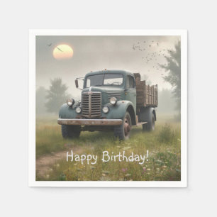 Old Boerderij Truck Servet