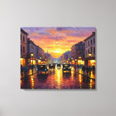 Old Boulevard Canvas Afdruk (Voorkant)