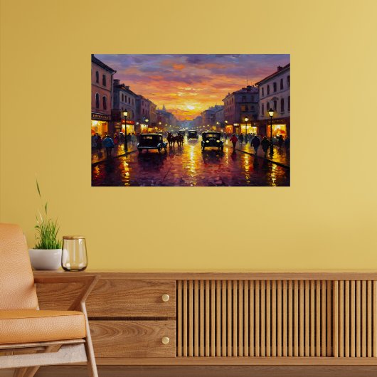 Old Boulevard Poster (Woonkamer 2)