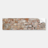 Old Brick Wall Bumpersticker (Voorkant)