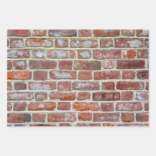 Old Brick Wall Inpakpapier Vel (Voorkant 3)