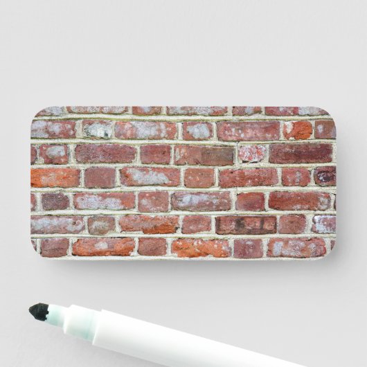 Old Brick Wall Naamplaatje (In situ)