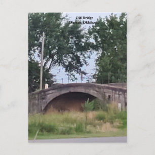 Old Bridge Durant, Oklahoma Briefkaart