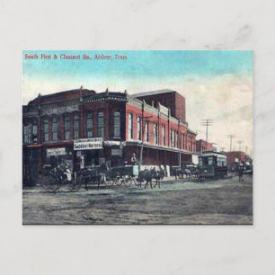 Old Briefkaart - Abilene, Texas