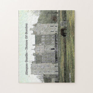 Old Briefkaart Aboyne Castle - Scottish Gordon Cla Legpuzzel