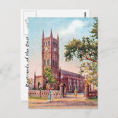 Old Briefkaart - Bangalore (Bengaluru), India. (Voorkant / Achterkant)