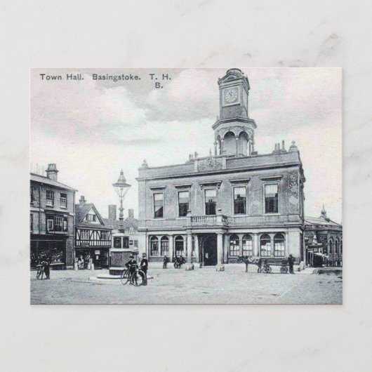 Old Briefkaart - Basingstoke, Hampshire (Voorkant)