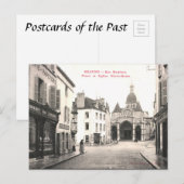 Old Briefkaart - Beaune, Côte d'Or, Frankrijk (Voorkant / Achterkant)