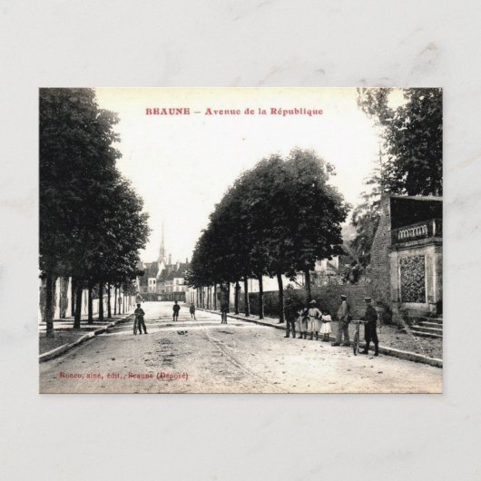 Old Briefkaart - Beaune, Côte d'Or, Frankrijk (Voorkant)