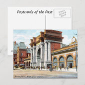 Old Briefkaart - Boston, Massachusetts, Verenigde  (Voorkant / Achterkant)