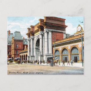 Old Briefkaart - Boston, Massachusetts, Verenigde