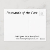 Old Briefkaart - Butler, Pennsylvania (Achterkant)