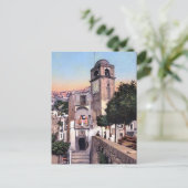 Old Briefkaart - Campanile, Capri, Italië (Staand voorkant)