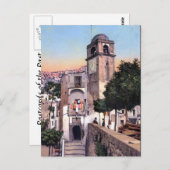 Old Briefkaart - Campanile, Capri, Italië (Voorkant / Achterkant)