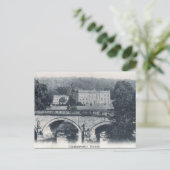 Old Briefkaart - Chatsworth House, Derbyshire (Staand voorkant)