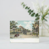 Old Briefkaart - Chicago, Illinois (Staand voorkant)