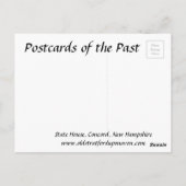 Old Briefkaart - Concord, New Hampshire (Achterkant)