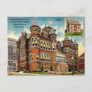 Old Briefkaart - Dallas, Texas