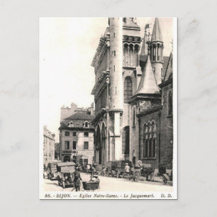 Old Briefkaart - Dijon, Cote d'Or, Frankrijk