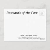 Old Briefkaart - Dijon, Côte-d'Or, Frankrijk. (Achterkant)