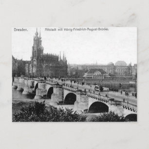 Old Briefkaart - Dresden, Duitsland