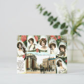 Old Briefkaart - Dublin, Ierland (Staand voorkant)