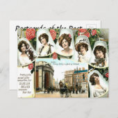 Old Briefkaart - Dublin, Ierland (Voorkant / Achterkant)