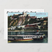 Old Briefkaart - Ehrenbreitstein, Koblenz, Duitsla (Voorkant / Achterkant)