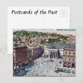 Old Briefkaart - Genova, Italia (Voorkant / Achterkant)