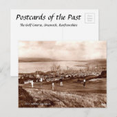 Old Briefkaart - Golf Course, Greenock, Schotland (Voorkant / Achterkant)