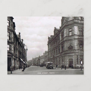 Old Briefkaart - High St, Perth, Scotland