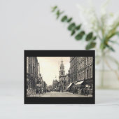 Old Briefkaart - High Street, Worcester (Staand voorkant)