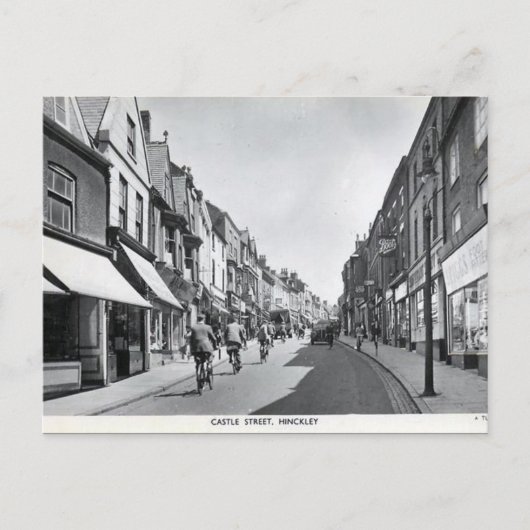 Old Briefkaart - HInckley, Leicestershire (Voorkant)