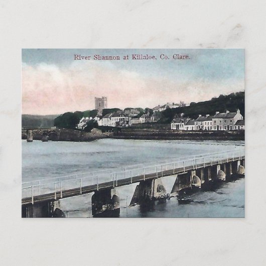 Old Briefkaart - Killaloe, Co Clare, Ierland (Voorkant)