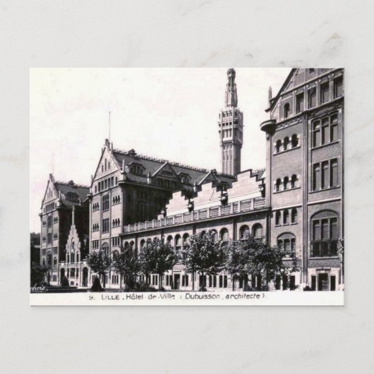 Old Briefkaart - Lille, Frankrijk (Voorkant)