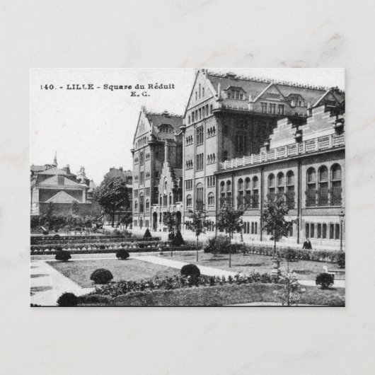 Old Briefkaart - Lille, Frankrijk (Voorkant)