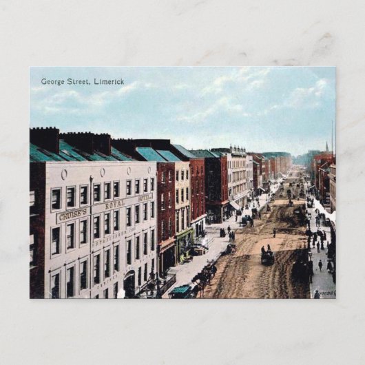 Old Briefkaart - Limerick, Ierland (Voorkant)
